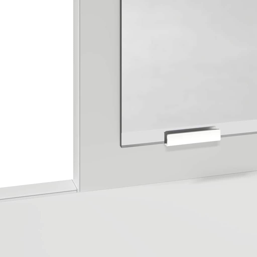 Dressing Table White 79 x 41 x 140 cm Engineered wood