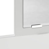 Dressing Table White 79 x 41 x 140 cm Engineered wood - Extra Image