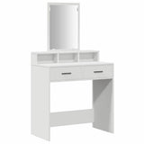 Dressing Table White 79 x 41 x 140 cm Engineered wood - Front View