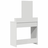 Dressing Table White 79 x 41 x 140 cm Engineered wood - Low Angle