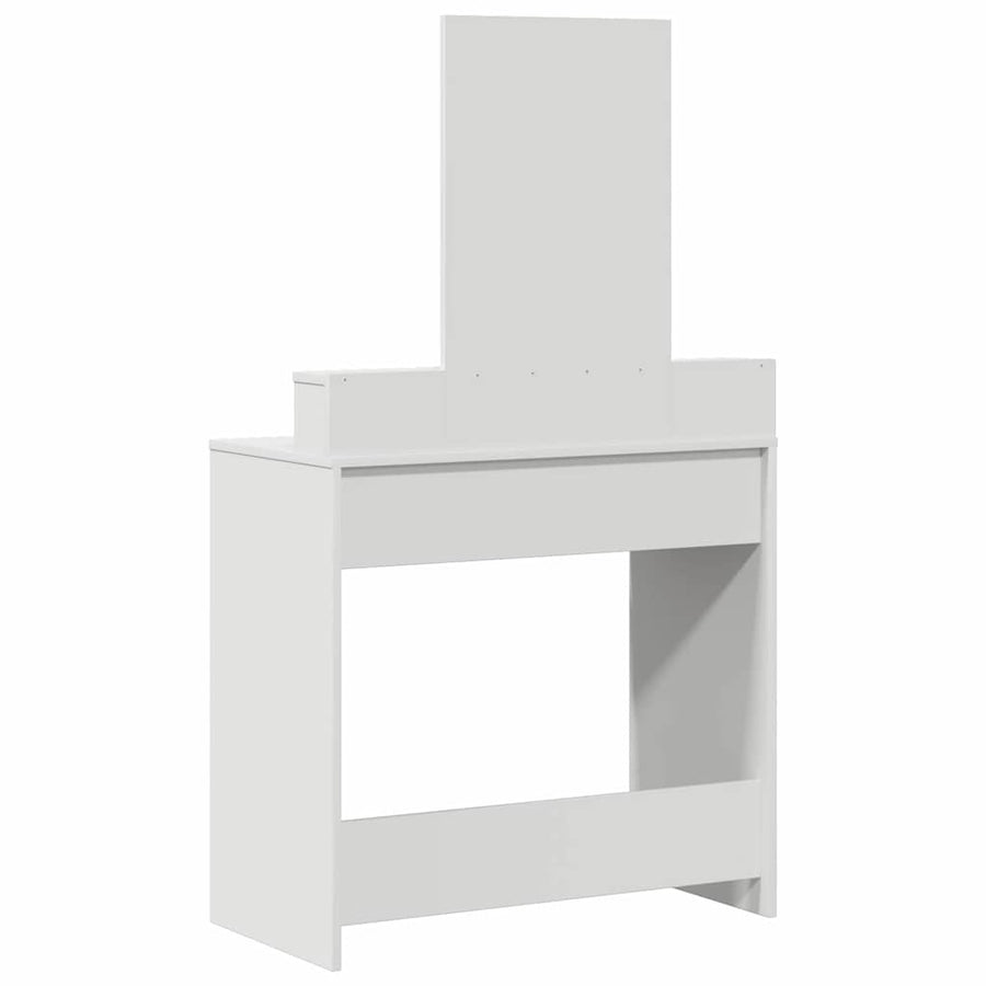 Dressing Table White 79 x 41 x 140 cm Engineered Wood