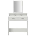 Dressing Table White 79 x 41 x 140 cm Engineered Wood