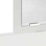 Dressing Table White 100 x 41 x 140 cm Engineered wood - Extra Image