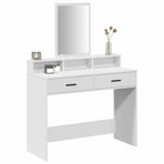 Dressing Table White 100 x 41 x 140 cm Engineered Wood