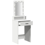 Dressing Table White 50 x 41 x 140 cm Engineered Wood