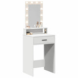 Dressing Table White 50 x 41 x 140 cm Engineered wood - Side View