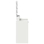 Dressing Table White 50 x 41 x 140 cm Engineered Wood