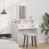 Dressing Table White 79 x 41 x 140 cm Engineered wood