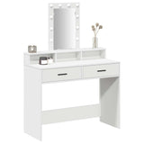 Dressing Table White 100 x 41 x 140 cm Engineered wood - Side View