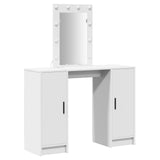 Dressing Table White 102 x 33 x 135 cm Engineered Wood - Front View