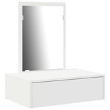 Dressing Table White 60 x 40 x 70 cm Engineered wood - Front View