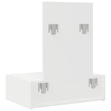 Dressing Table White 60 x 40 x 70 cm Engineered Wood