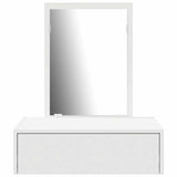Dressing Table White 60 x 40 x 70 cm Engineered wood - Rear View