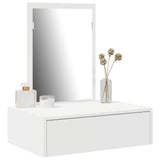 Dressing Table White 60 x 40 x 70 cm Engineered Wood