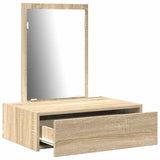 Dressing Table Brown 60 x 40 x 70 cm Engineered wood - 45-Degree Angle