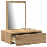 Dressing Table Brown 60 x 40 x 70 cm Engineered wood - 45-Degree Angle