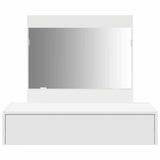 Dressing Table White 83 x 40 x 70 cm Engineered wood - Rear View