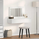 Dressing Table White 100 x 40 x 70 cm Engineered wood - Top-Down View