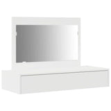 Dressing Table White 100 x 40 x 70 cm Engineered Wood