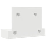 Dressing Table White 100 x 40 x 70 cm Engineered wood - Low Angle