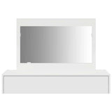 Dressing Table White 100 x 40 x 70 cm Engineered wood - Rear View