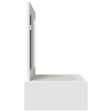 Dressing Table White 100 x 40 x 70 cm Engineered Wood