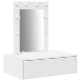 Dressing Table White 60 x 40 x 70 cm Engineered wood - Front View