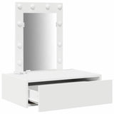 Dressing Table White 60 x 40 x 70 cm Engineered Wood