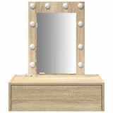 Dressing Table Brown 60 x 40 x 70 cm Engineered wood - 45-Degree Angle