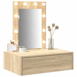 Dressing Table Brown 60 x 40 x 70 cm Engineered wood - Side View