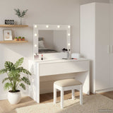 Dressing Table White 83 x 40 x 70 cm Engineered Wood