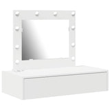 Dressing Table White 83 x 40 x 70 cm Engineered wood - Front View