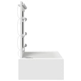 Dressing Table White 83 x 40 x 70 cm Engineered wood - Rear View