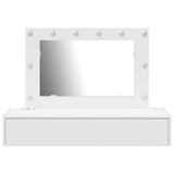 Dressing Table White 100 x 40 x 70 cm Engineered wood - 45-Degree Angle