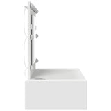 Dressing Table White 100 x 40 x 70 cm Engineered wood - Rear View