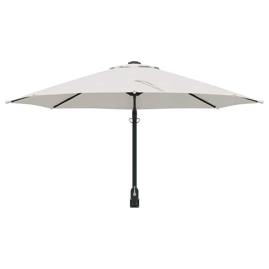 Garden Parasol 248 x 248 x 148 cm Polyester and Steel Sand