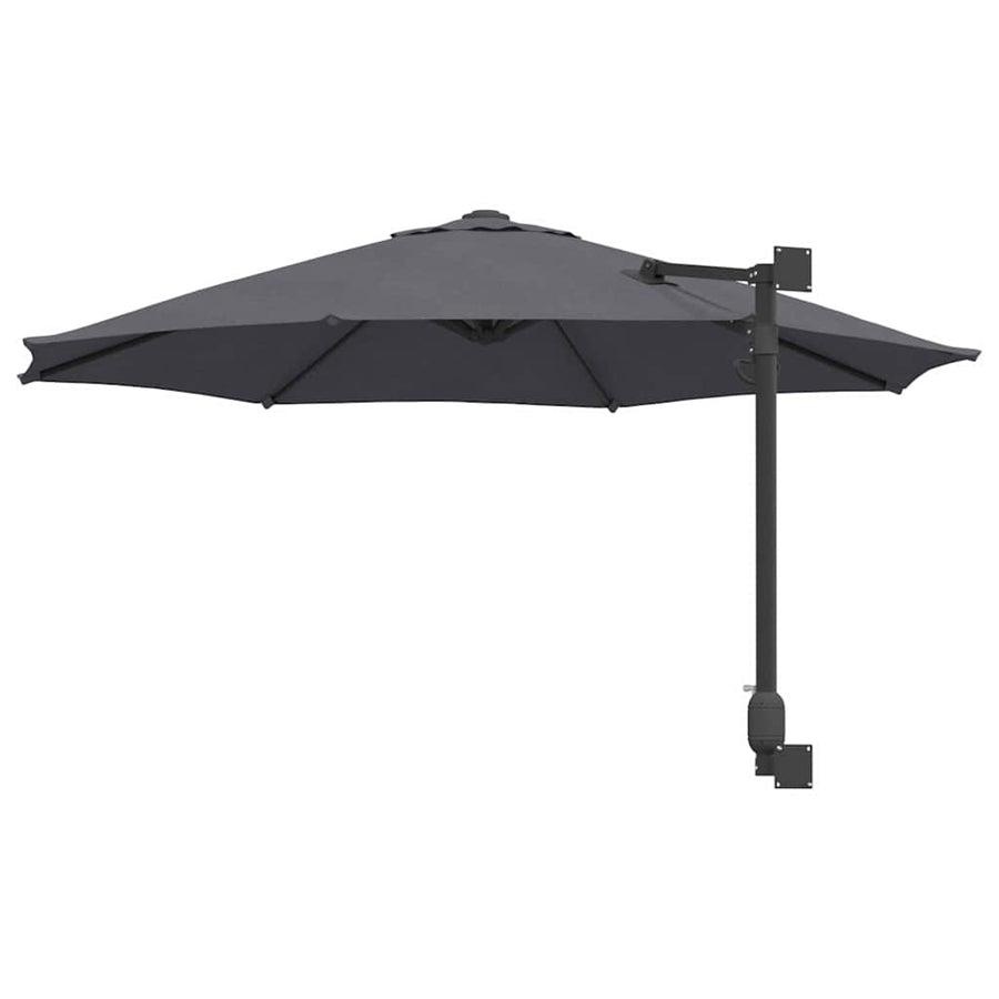Garden Parasol 248 x 248 x 148 cm Polyester and Steel
