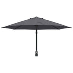 Garden Parasol 248 x 248 x 148 cm Polyester and Steel