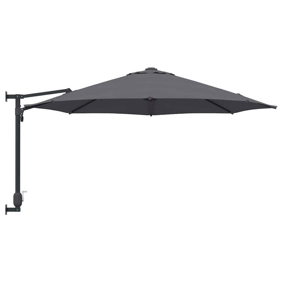 Garden Parasol 248 x 248 x 148 cm Polyester and Steel