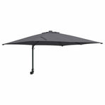 Garden Parasol 248,5 x 247,5 x 160 cm Polyester and Steel
