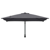 Garden Parasol Anthracite 248,5 x 247,5 x 160 cm