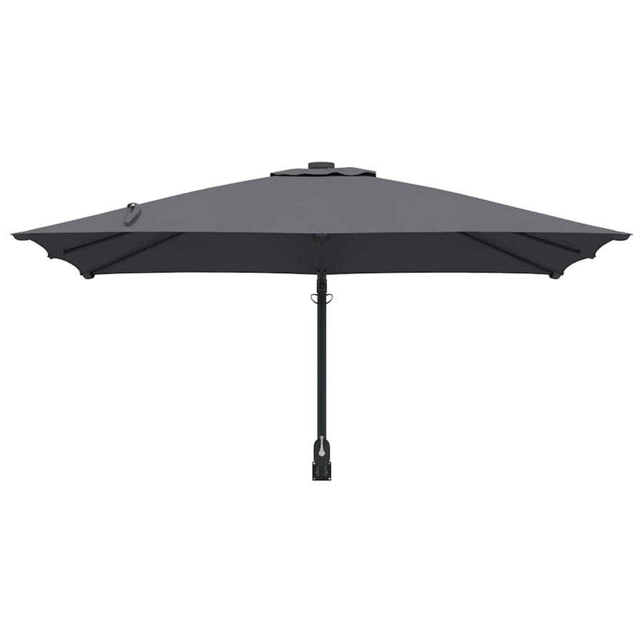 Garden Parasol 248,5 x 247,5 x 160 cm Polyester and Steel