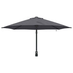 Garden Parasol Manual Anthracite 248 x 248 x 148 cm