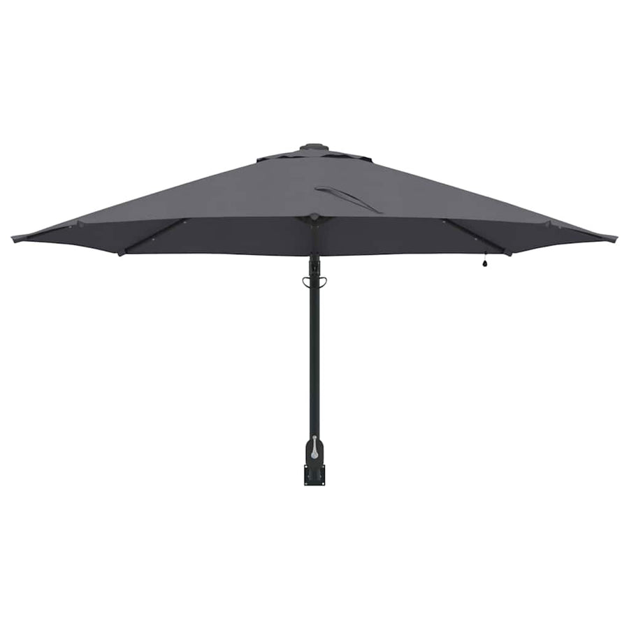 Garden Parasol Manual Anthracite 248 x 248 x 148 cm