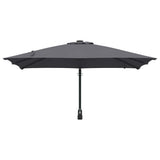 Garden Parasol Anthracite 248,5 x 247,5 x 160 cm