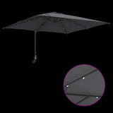Garden Parasol Anthracite 248.5 x 247.5 x 160 cm Fabric - Extra Image