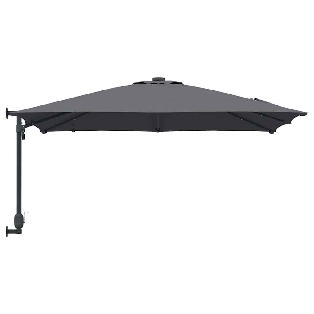 Garden Parasol Anthracite 248.5 x 247.5 x 160 cm Fabric