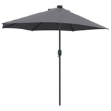 Garden Parasol Anthracite 294 x 150 x 223 cm