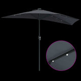 Garden Parasol Anthracite 294 x 150 x 224 cm