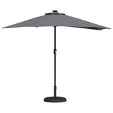 Garden Parasol Anthracite 294 x 150 x 224 cm